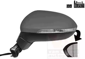 VAN WEZEL 5742807 -  Наружное зеркало